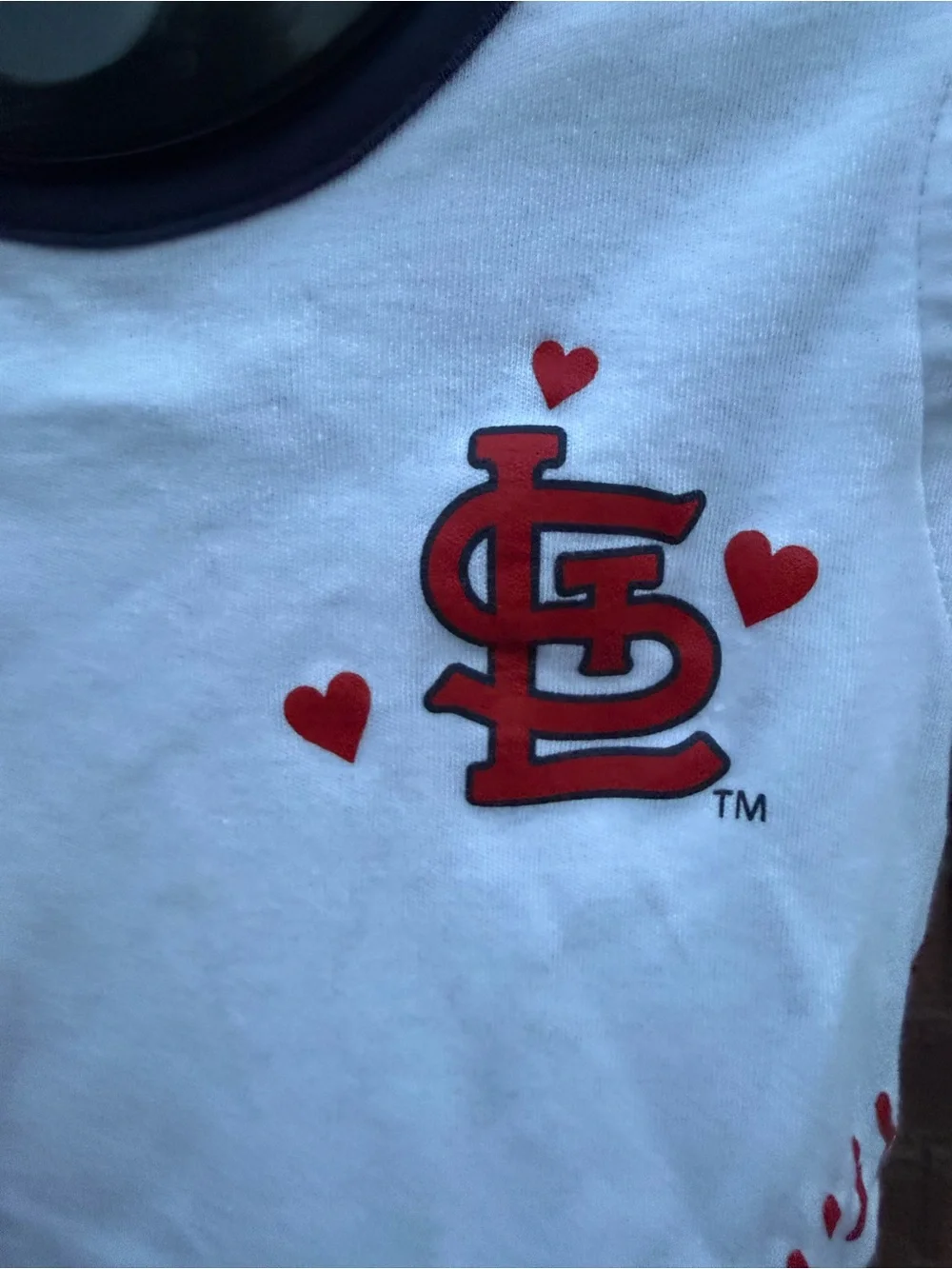 St. Louis Cardinals Baby Girl Bodysuit & Skirt Set Size 24 Months MLB Genuine
